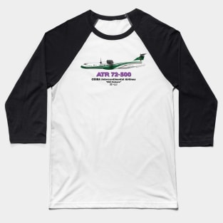 Avions de Transport Régional 72-500 - CEIBA Intercontinental Airlines "Old Colours" Baseball T-Shirt